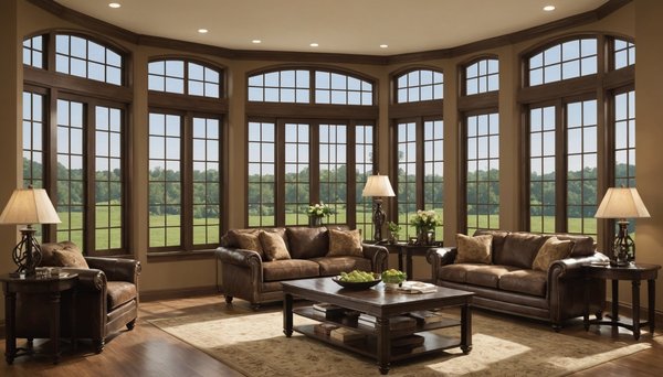 Les avantages des fenêtres pvc marron pour embellir votre maison.