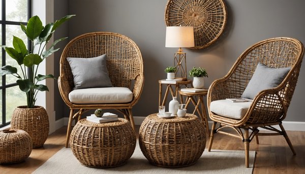 10 idées déco en rotin pour une ambiance chaleureuse