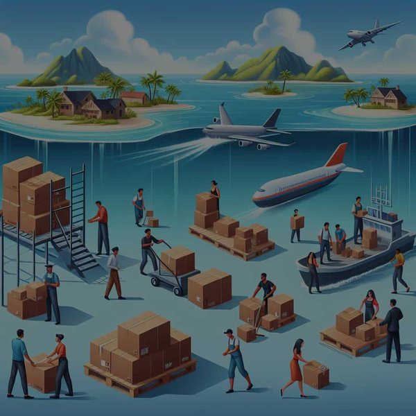 Comment déménager des biens vers ou depuis une île ou une région éloignée ?