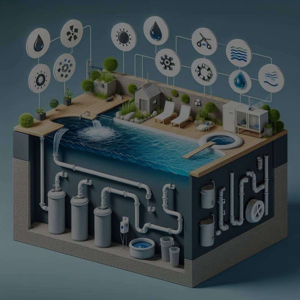 Quelle est la méthode la plus efficace pour traiter les eaux grises afin de les réutiliser pour votre piscine ?