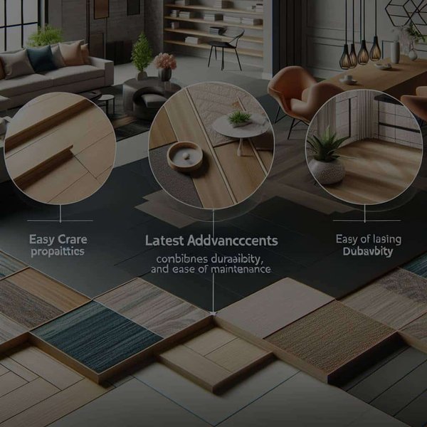 Quelles sont les dernières avancées en matière de revêtements de sol qui combinent durabilité, esthétique et facilité d'entretien ?