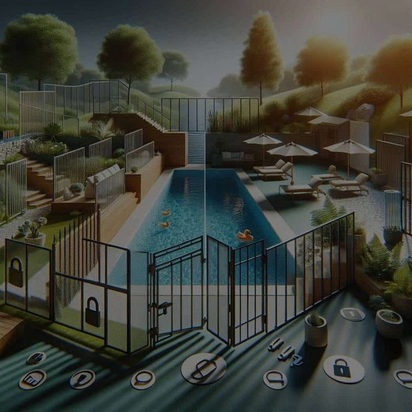 Comment choisir une barrière de piscine qui se fond dans le paysage tout en offrant une sécurité maximale ?