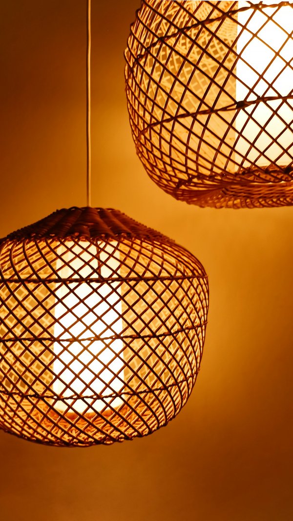 La suspension Rotin XXL pour parfaire votre décoration