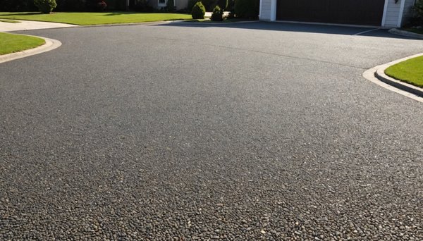 Allée de garage en résine : un choix durable et esthétique